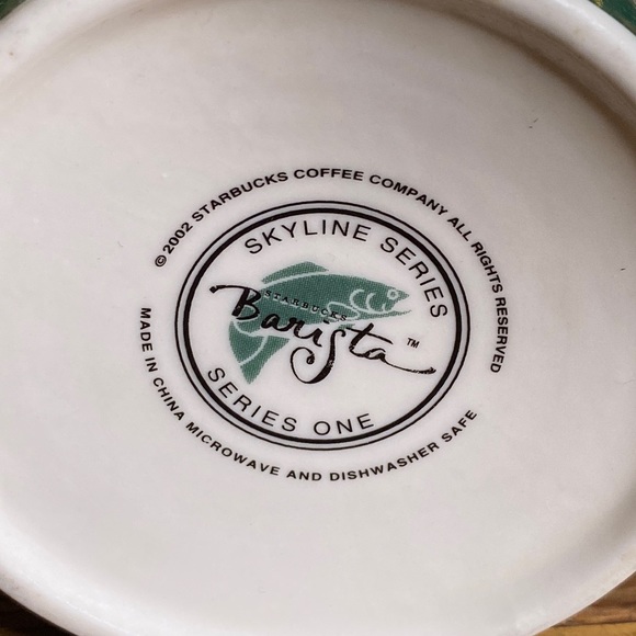 Starbucks Barista 2002 Skyline Series from Series One Featuring Seattle - Picture 10 of 15